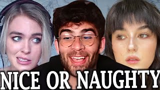 Nicole Rafiee & QTCinderella Talk Hasan: Naughty Or Nice  | HasanAbi Reacts