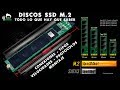 Discos SSD M.2 - Todo lo que hay que saber. Conexiones, velocidades, tipos, montaje y mucho más