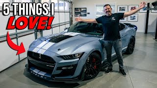 Top 5 Reasons I LOVE My New 2022 Shelby GT500 #FORD