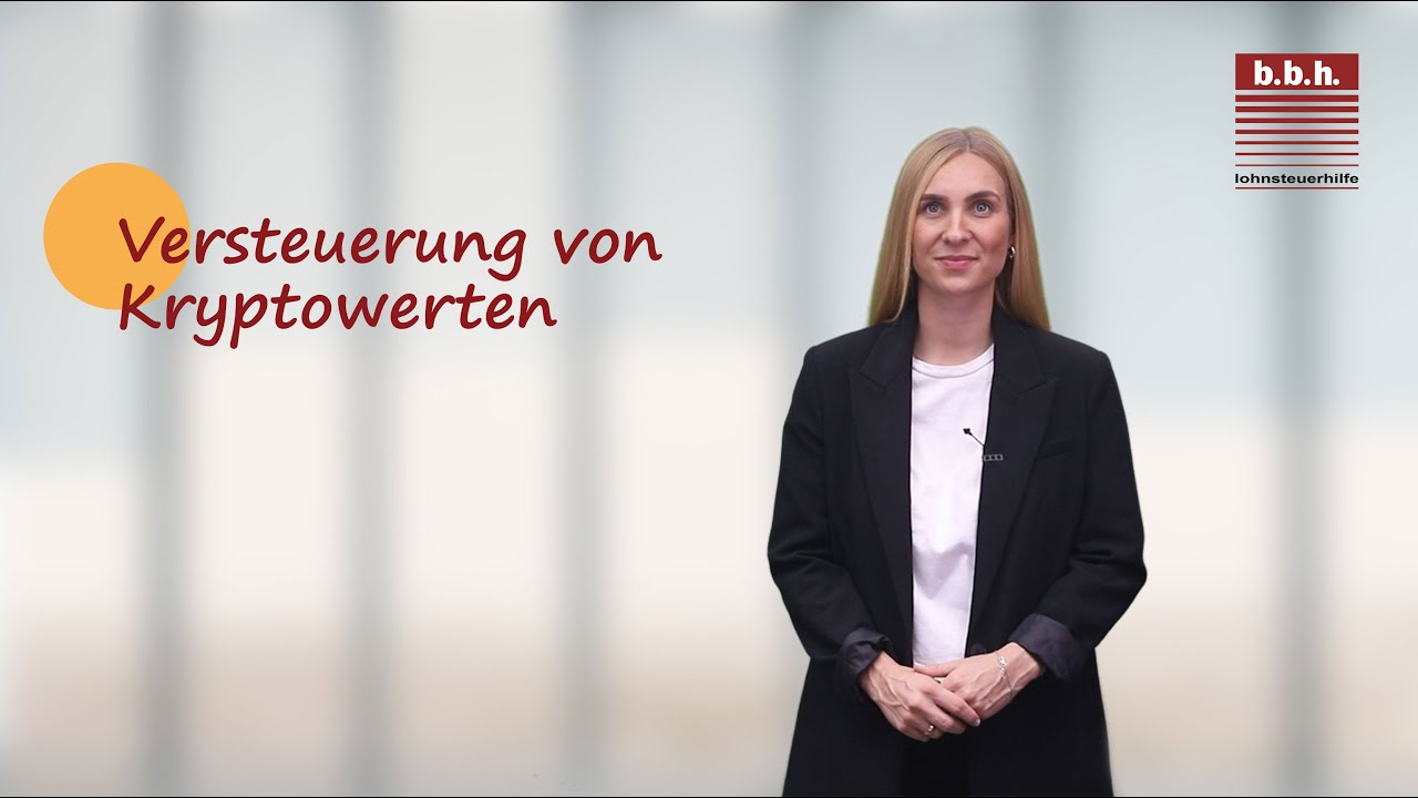 Versteuerung von Kryptowerten - 20.08.2025