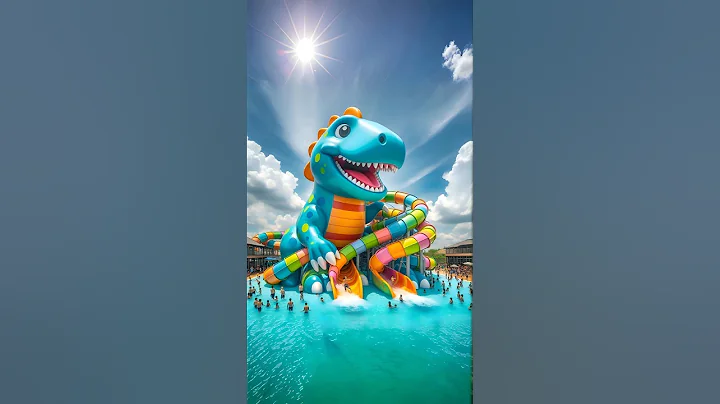 ❤ Evolution of Cat : T-rex Water Slide 🥰 KittenFigure ✅ #cat #cute #love #shorts