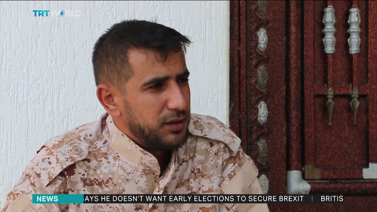 Libyan GNA Amputee Fighter Defends Tripoli