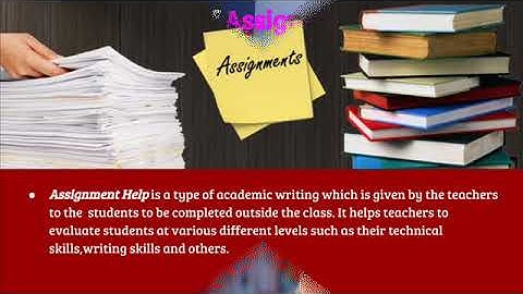 Assignment help in UK