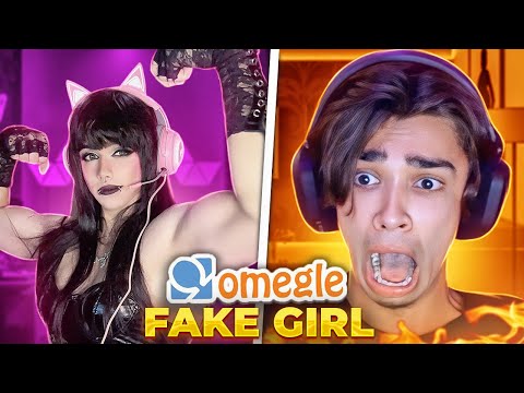 FAKE GIRL Goes On Omegle (But She's A Big Russian Man)