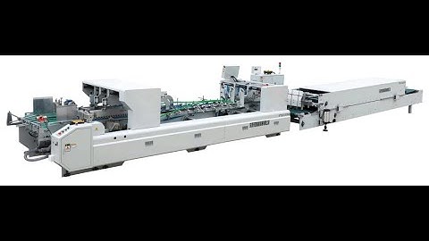 E/B flute special shaped corrugated box linear box automatic folder gluer