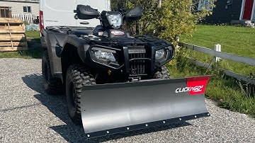 Kimplex click and go 2 on a 2024 Honda 520 foot shift