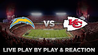 ⁣Chargers vs Chiefs Live Play by Play & Reaction