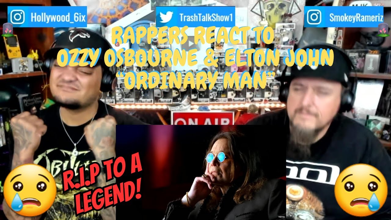 Рэперы отреагировали на песню Оззи Осборна и Элтона Джона «Ordinary Man»!!!