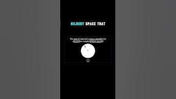 First Axiom of Quantum Mechanics #physics #maths #science #mathematics #math #quantumphysics