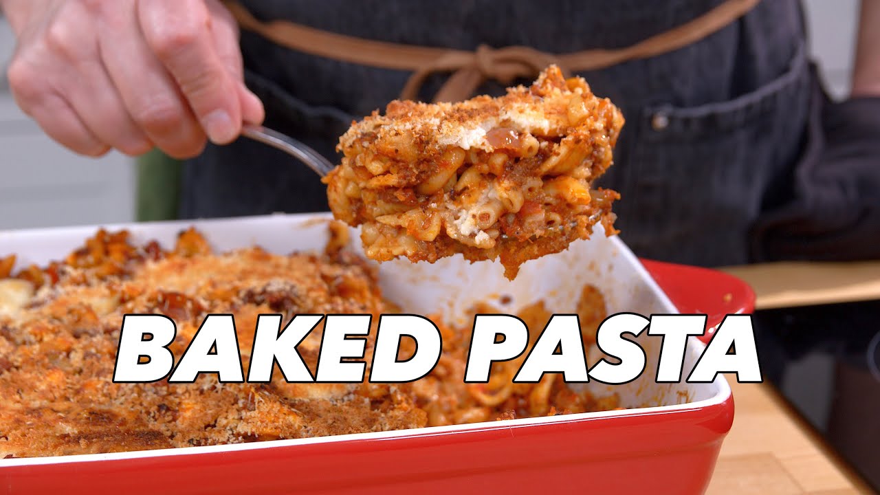 Clear Out The Fridge Baked Pasta Recipe