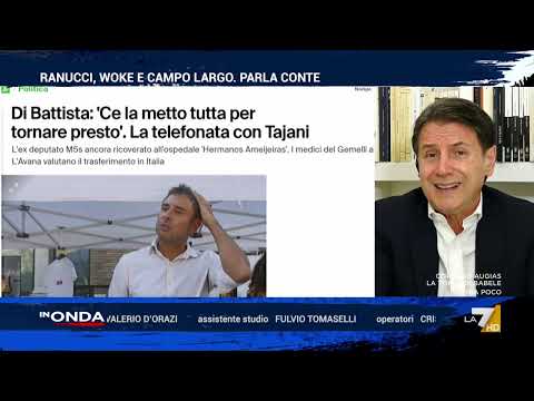 Video Conte sulle condizioni di Alessandro Di Battista: Sono in contatto con i familiari. Nutriamo ...