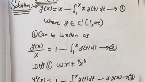 Integral equations June 2013 by Ramanujan institute..