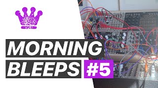Morning bleeps #5 - Berlin vibes (with the Eloquencer from Winter modular)