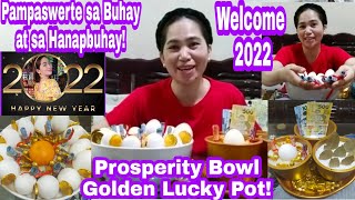 Prosperity Bowl•Golden Lucky Pot! Pampaswerte Pagpasok ng Bagong Taon sa Buhay At sa Hanapbuhay!