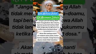 Kata Mutiara Indah KH. Maimoen Zubair. #amalan #doa #belajar #motivasi #youtubeshorts