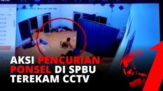 Terekam CCTV, Aksi Pencurian Ponsel di SPBU Sumbawa, Pelaku Berhasil Dibekuk Polisi | AKIM tvOne