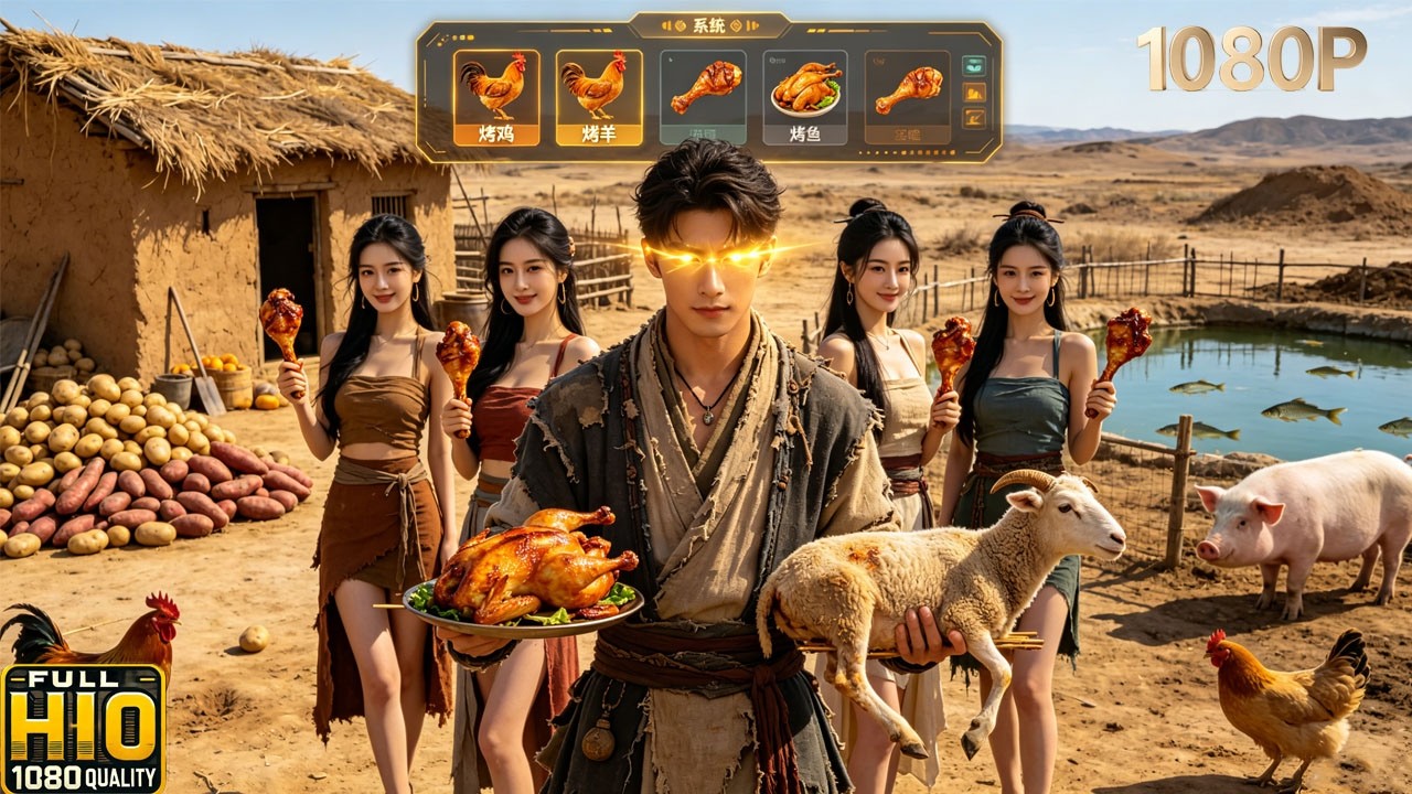 荒年覺醒黃金瞳：從災民逆襲成首富