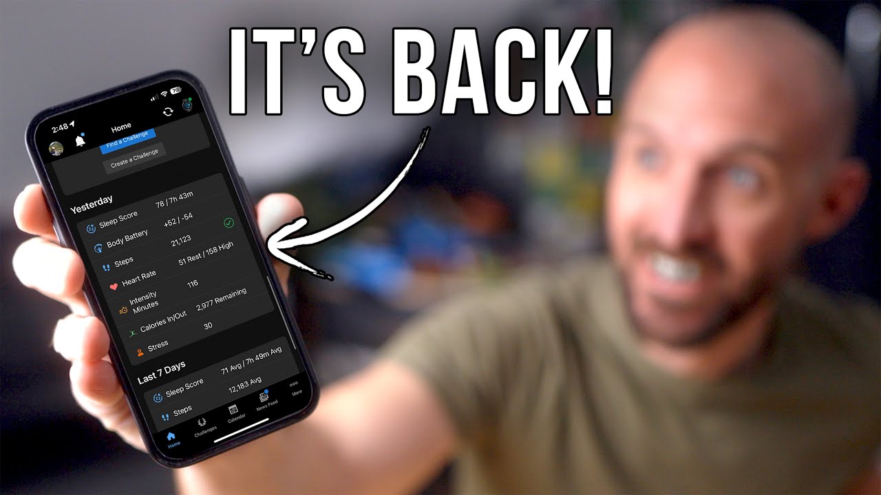 They Fixed It! (Kinda) - Garmin Connect Beta App Update - YouTube