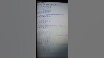 Python code for calendar||make a python calendar project only 1min #shorts