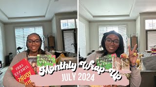 Part 5| July 2024 | Monthly Book Wrap Up