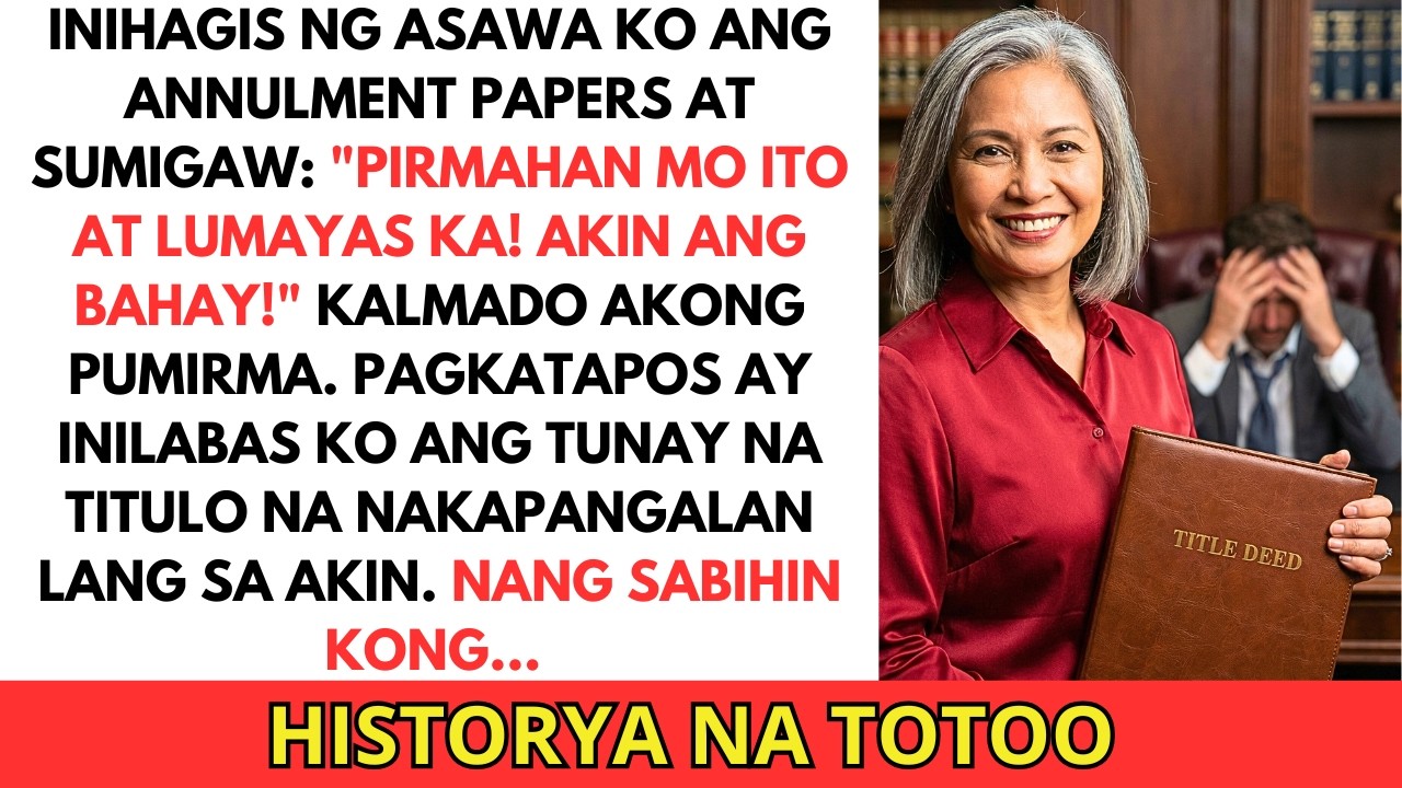 Pinapirma ako ng Annulment para sa Bahay — Dala ko pala ang TUNAY na TITULO!