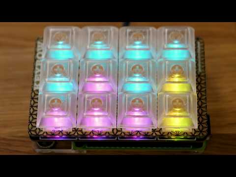 Keybow Mini Mechanical Keyboard, by Pimoroni
