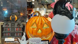 CRACKER BARREL 2022 #halloween  Haunted Mansion and Dragon lamp  post! #halloweendecor #codeorange