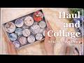 [ASMR] 購入品とヴィンテージ風コラージュ✨ | journal with me | haul