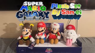 Super Mario Galaxy Plush Set By San-ei