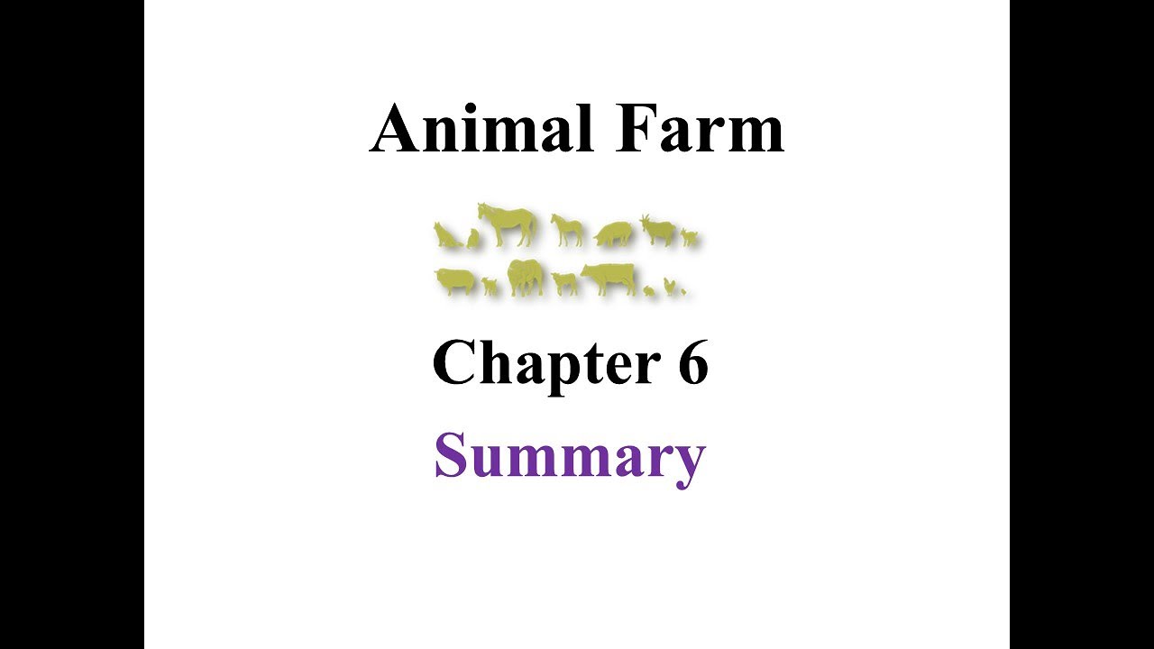 Animal Farm Chapter 6 summary - YouTube