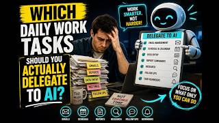 Which Daily Work Tasks Should You Actually Delegate to AI?