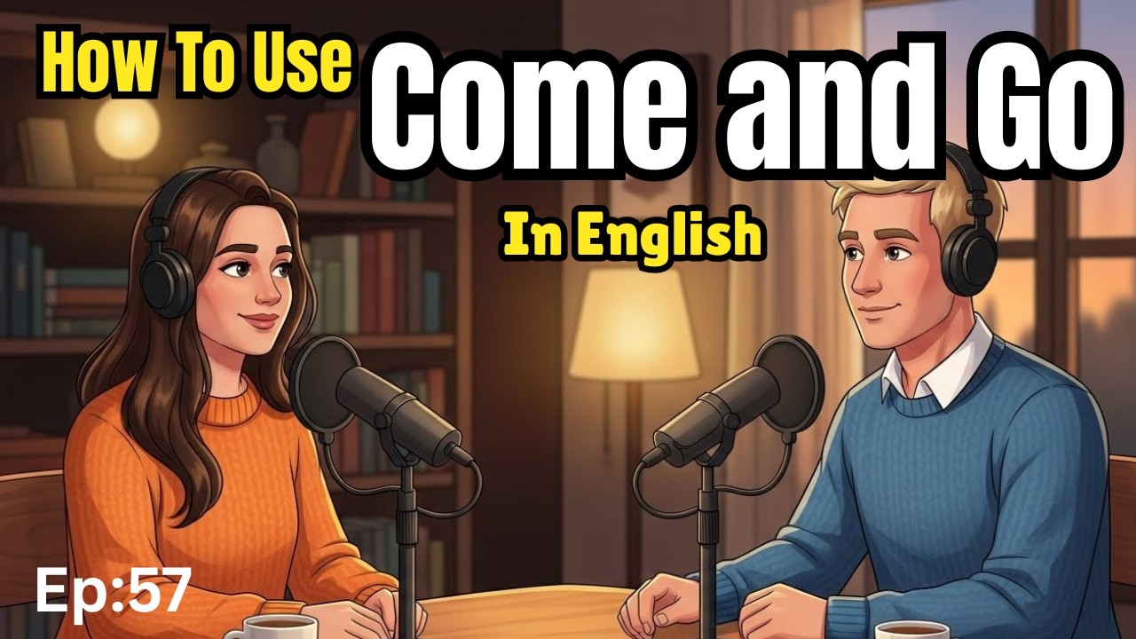 How to Use COME and GO in Everyday  | Easy English Conversation