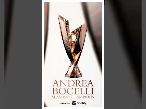 SEASON OF CHAMPIONS playlist, listen now on Spotify: andreabocelli.lnk.to/seasonofchampions