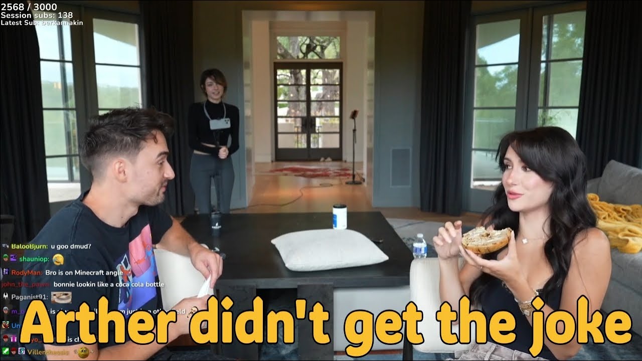 Bonnie has a joke for Acie not to be depressed anymore