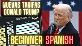 Thumbnail image for Trump’s New Tariffs – Easy Spanish News for BEGINNERS (Comprehensible Input)