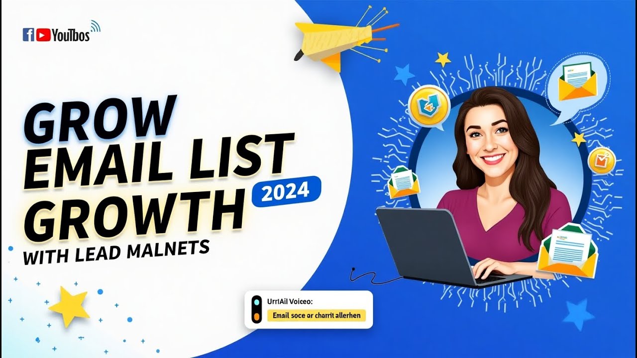 #03 How To Grow Your Email List With Lead Magnets  3 Step Lead Magnet Tutorial High Converting Lead (video lesson)