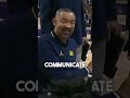 Juwan Howard in the Huddle #basketball #michigan #Collegebasketball