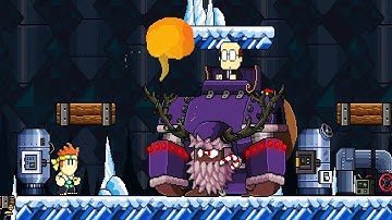 Dan The Man | Boss DLC Robot Claus | Cutsences + Endings 4K (60FPS)