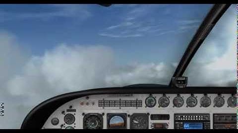 SkyMAXX Pro X-Plane 10 Cloud Engine--- Flying Through Clouds