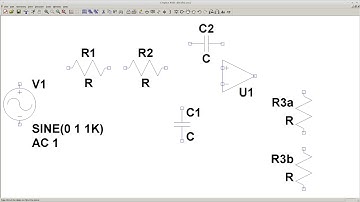 Active filters - Butterworth/Bessel/Chebyshev 4th order low pass filters (LTSpice)