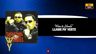 Wisin U0026 Yandel  Llame Pa Verte acapella Studio
