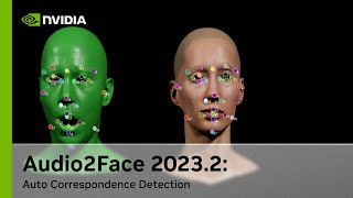 Audio2Face 2023.2: Auto Correspondence Detection