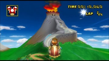 [MKWii TAS] GCN DK Mountain (w/Kart) - 39.564 (Lap 1)