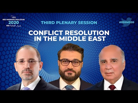 IISSMD20: Conflict Resolution in the Middle East