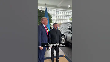 Zelensky è Arrivato Alla Casa Bianca Per Il Vertice Con Trump E I Leader Europei 