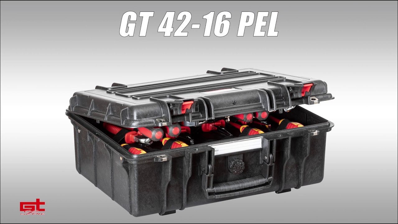 Apox GT-LINE GT 44-19 PTS Valigetta porta attrezzi professionale  impermeabile con impugnatura