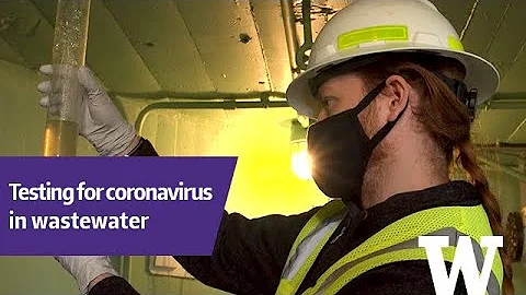 Testing for coronavirus in wastewater