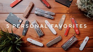 5 All Time Favorite Victorinox Tools (ranked)