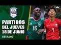 Copa Mundial 2026: conozca los partidos de este 18 de junio | Estadio