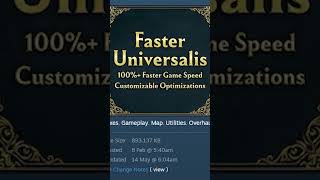 You NEED to Try this EU5 Mod (Speed your game up) #eu5 #europauniversalis #europauniversalis5